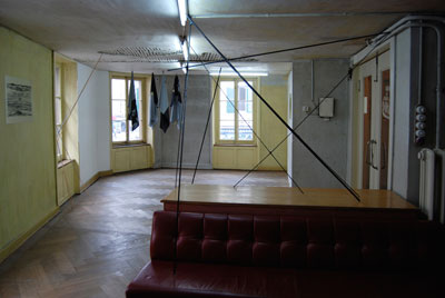Ausstellungsansicht im message salon downtown, Esther Eppstein, 2008
