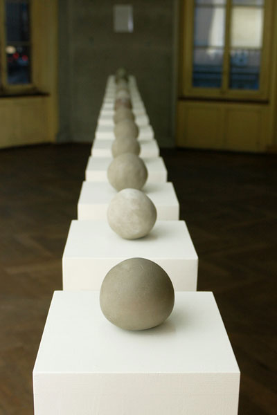 secret gäng (August Blum, Mayo Irion, Manon Malan), ohne Titel, 2010
Installationsansicht