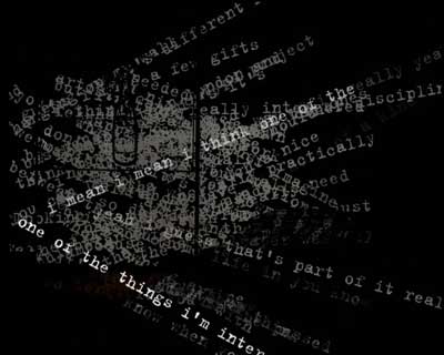 re-reading, Videostill, 2007 