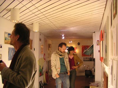 plus 100 artists: Installationsansicht