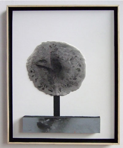 Peter Lynen: "Theopathie", 2010
Collage, 32 x 40 cm